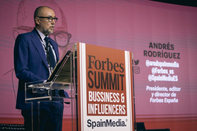 Andrés Rodríguez, editor de Forbes Summit Business Influencers
